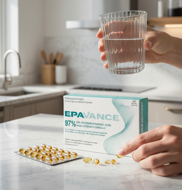 EPAVANCE in a morning routine